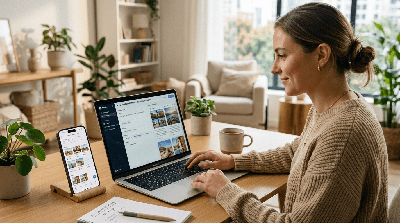 AI로 인스타 콘텐츠 한 달치 30분 만에 만들기